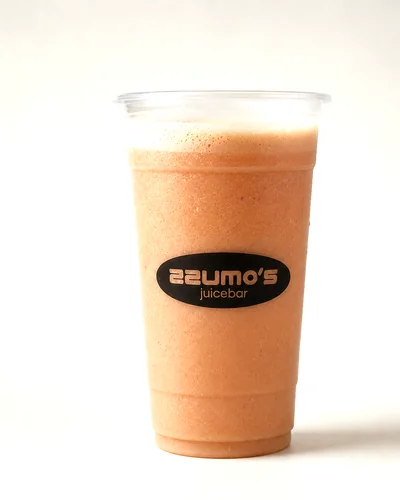Vaso de Surtido Iqueño, jugo de frutas locales